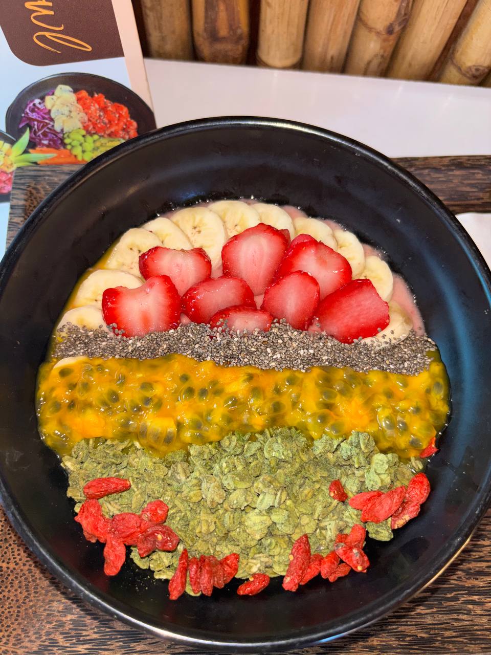 Passion fruit bowl